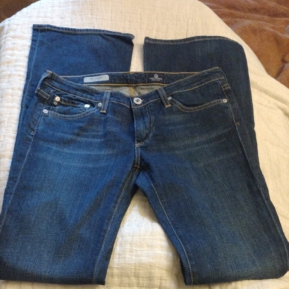 Ag Adriano Goldschmied Dark Blue Boot Cut Jeans